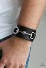 Load image into Gallery viewer, Biker Band - Black  Bracelet