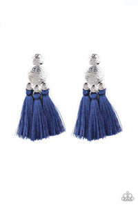 Taj Mahal Tourist - Blue  Post Earrings