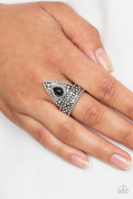 Load image into Gallery viewer, Tropical Escapade - Black ring