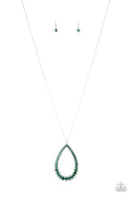 Load image into Gallery viewer, Big Ticket Twinkle - Green necklace