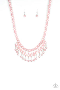 Miss Majestic - Pink  Necklace