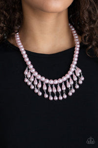 Miss Majestic - Pink  Necklace