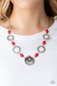 Zen Trend - Red  Necklace