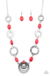 Zen Trend - Red  Necklace