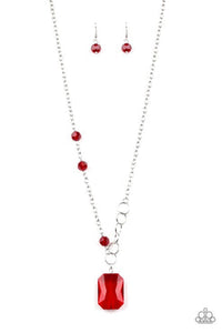 Never a Dull Moment - Red Necklace