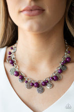 Laden Sie das Bild in den Galerie-Viewer, Guru Garden - Purple  Necklace