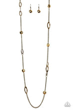 Laden Sie das Bild in den Galerie-Viewer, DUCHESS DAZZLE - BRASS NECKLACE