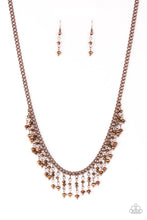 Laden Sie das Bild in den Galerie-Viewer, Sporadic Sparkle - Copper Necklace