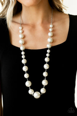 Pearl Prodigy - White Necklace