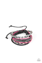 Load image into Gallery viewer, Wonderfully Wayfarer - Pink bracelet