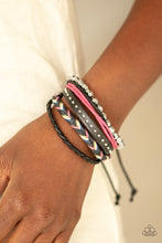 Load image into Gallery viewer, Wonderfully Wayfarer - Pink bracelet