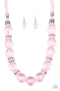 Bubbly Beauty - Pink necklace