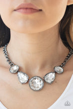 Load image into Gallery viewer, All The Worlds My Stage - Black necklace