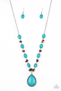 Desert Diva - Blue necklace