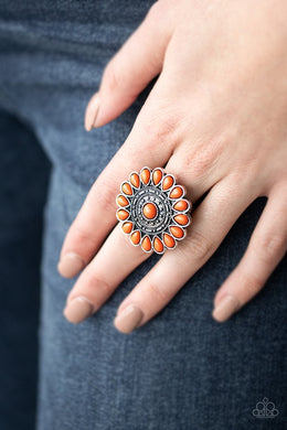 Posy Paradise - Orange ring