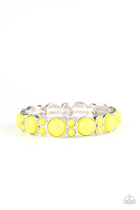 "BUBBLY BELLE" YELLOW BRACELET