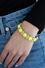 Load image into Gallery viewer, &quot;BUBBLY BELLE&quot; YELLOW BRACELET