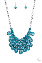 Cargar imagen en el visor de la galería, Sorry To Burst Your Bubble - Blue Necklace