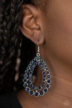 Load image into Gallery viewer, Glacial Glaze - Blue earrings