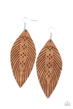 Load image into Gallery viewer, Wherever The Wind Takes Me - Brown earring