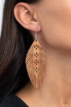 Load image into Gallery viewer, Wherever The Wind Takes Me - Brown earring