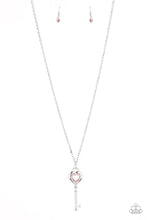 Laden Sie das Bild in den Galerie-Viewer, Unlock Your Heart - Pink necklace