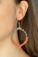 Cargar imagen en el visor de la galería, Thai Treasures - Orange Earrings 