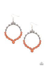 Cargar imagen en el visor de la galería, Thai Treasures - Orange Earrings 