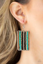 Load image into Gallery viewer, Beadwork Wonder - Black Earrings -