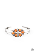 Load image into Gallery viewer, Taj Mahal Meadow - Orange bracelet