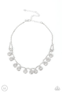 PRINCESS PROMINENCE WHITE CHOKER NECKLACE