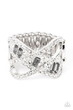 Load image into Gallery viewer, Triple Threat Twinkle - Silver  Ring