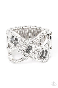 Triple Threat Twinkle - Silver  Ring