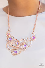 Laden Sie das Bild in den Galerie-Viewer, Warp Speed - Rose Gold Necklace