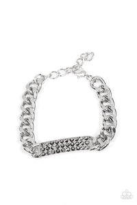 Icy Impact - Silver bracelet