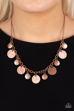 Model Medallions - Copper necklace