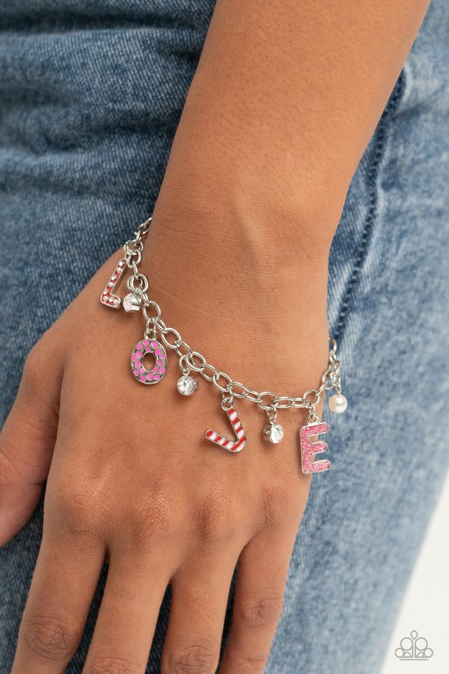 Lovestruck Leisure - Pink bracelet