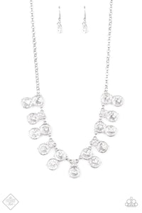 Top Dollar Twinkle - White necklace