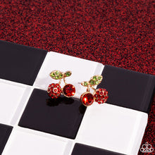 Load image into Gallery viewer, Cherry Candidate - gold earrings