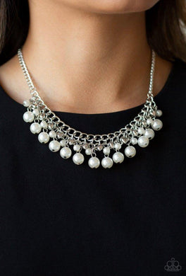 Duchess Dior - White Necklace