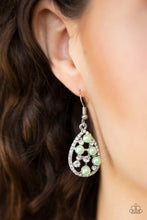 Load image into Gallery viewer, Fabulously Wealthy - green earrings