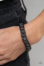 Load image into Gallery viewer, Homespun Stones - Black Bracelet