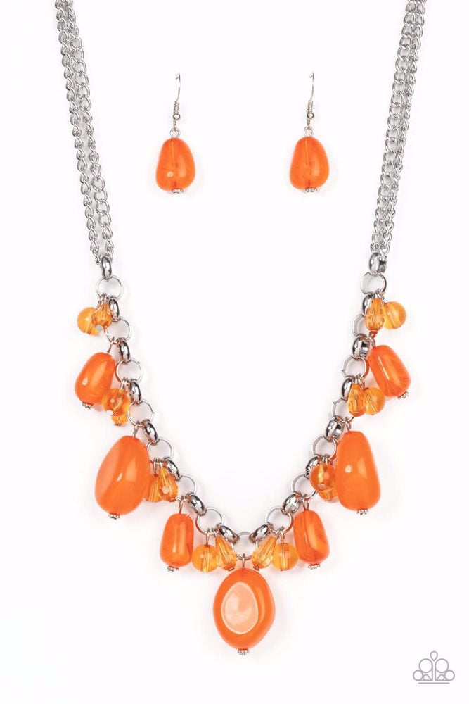 Venetian Vacation - Orange necklace