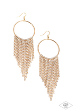 Load image into Gallery viewer, Streamlined Shimmer Gold earring