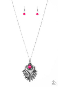 Inde-pendant Idol Pink Necklace