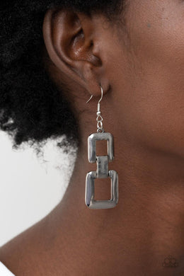 Public Square - silver -  earrings