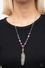 Laden Sie das Bild in den Galerie-Viewer, Watch Me Fly - purple - Paparazzi necklace