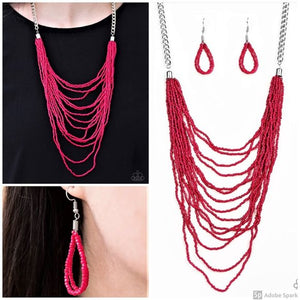 Bora Bombora Pink Necklace