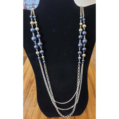 Charmingly Colorful Blue Necklace