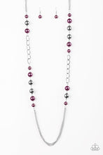 Laden Sie das Bild in den Galerie-Viewer, Uptown Talker - Purple Necklace